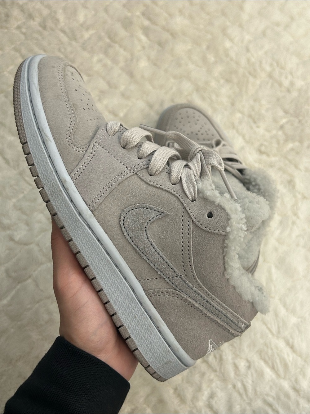 Air Jordan 1 Low SE Sherpa Fleece